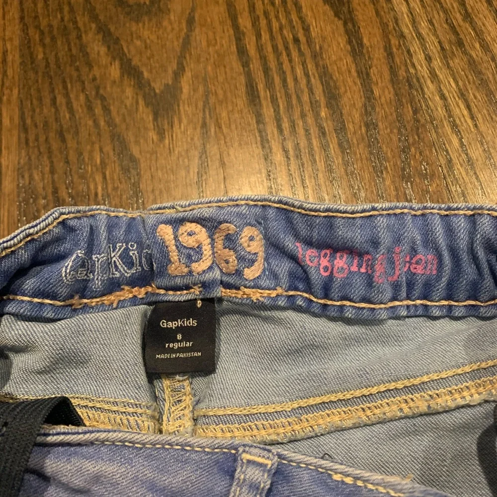Gap legging jean size 8 light wash